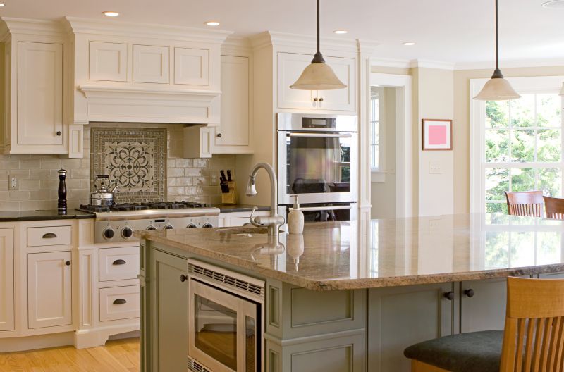 Elegant Kitchen with Granite Countertop
